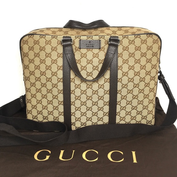 NWT Gucci brown unisex Messenger bag - Picture 4 of 15